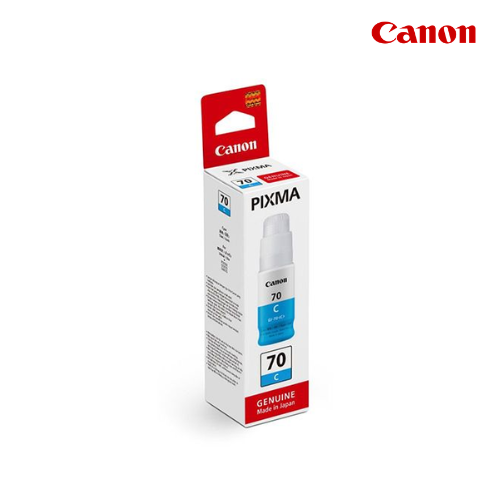 ตลับหมึกอิงค์เจ็ท Canon Original Ink Cartridge GI-70 Cyan, GI70